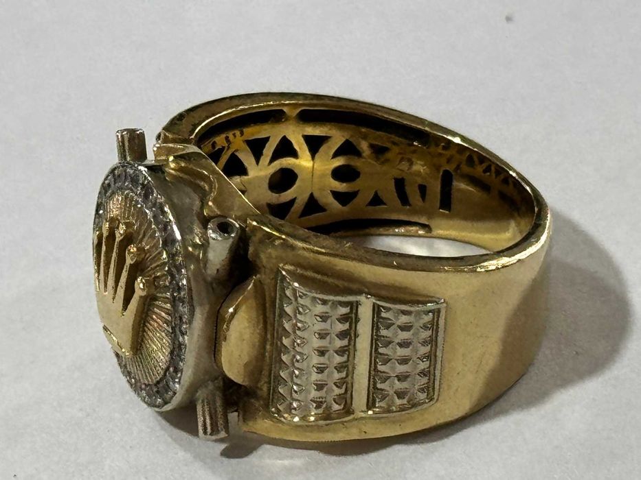 Златен пръстен ( Rolex Crown ) 11гр.