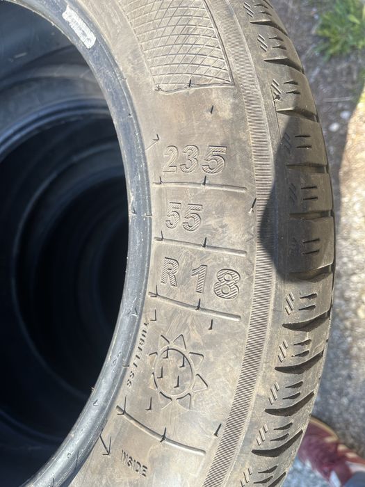 4 броя  235/55 R18 летни гуми Kleber Dynaxer SUV