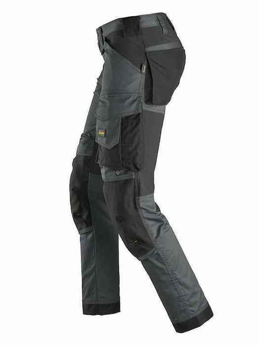 Pantaloni de lucru Snickers 6341 AllroundWork Stretch, Noi/Sigilați