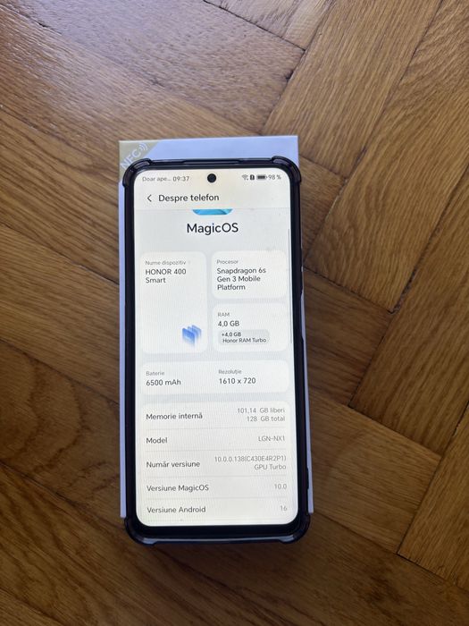 Huawei Honor 400 Smart de 128 Gb Dual 5G Black