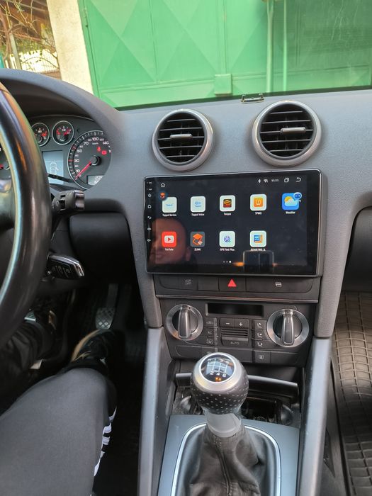 Navigatie Android Audi A3 WiFi internet Waze YouTube GPS
