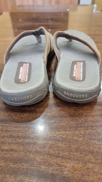 Мъжки чехли SKEGCHERS  RelaxedFIT MemoryFoam  номер 44