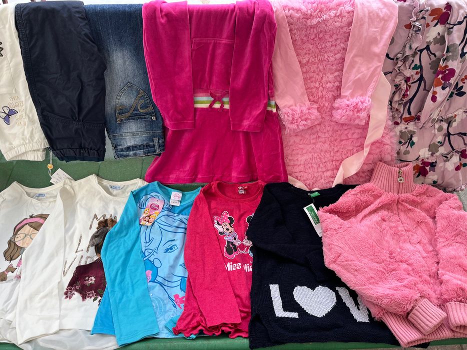 Брендовые вещи на девочку 7/8л