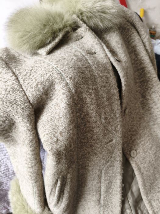 Женское пальто тёплый