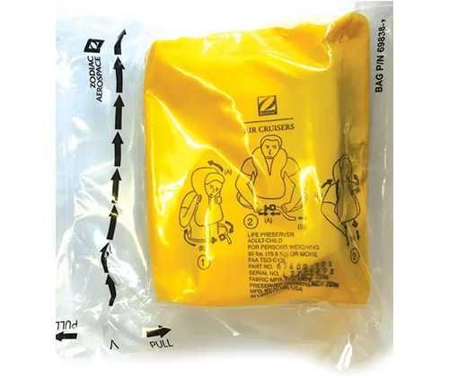2 Veste salvare Adult-Child-umflare rapida/Zodiac Aerospace Life vest