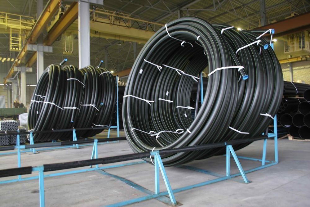 Гофра труба гофрированная  канализационная канализация ПНД ПВХ трубы