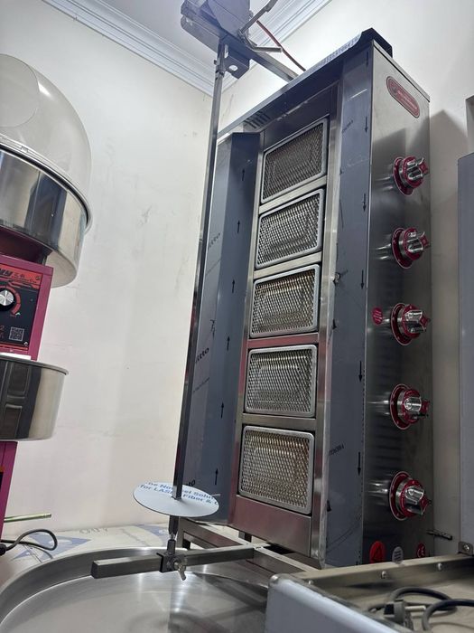 Shovurma aparat barcha turidan Tostir izgira  fast food uchun barchasi