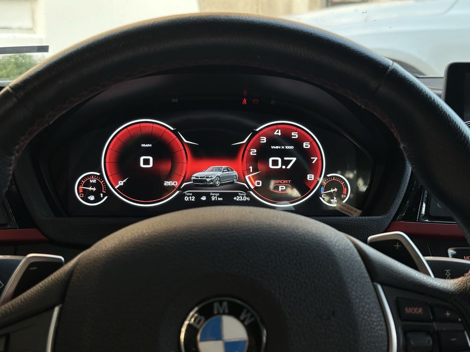 Дигитален километраж BMW F серия с българско меню