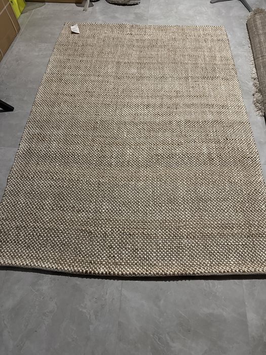 Covor La Redoute String 160x230 cm – Nou, lână și iută, țesut manual