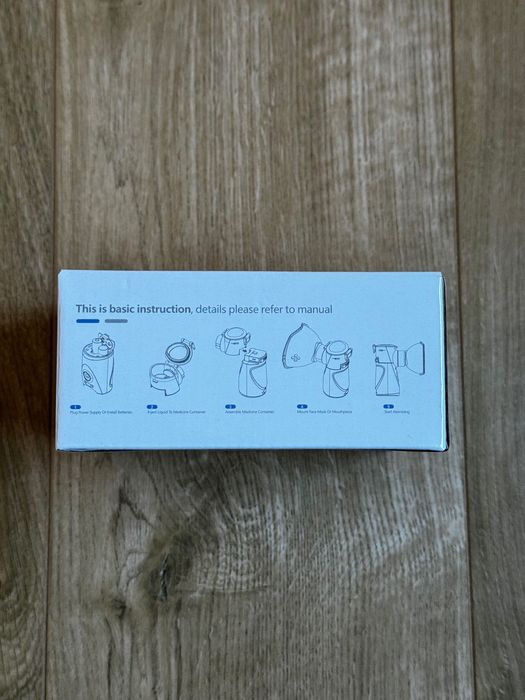 Nebulizator Portabil Mesh Silențios. Aerosoli Copii Adulți. Nou.