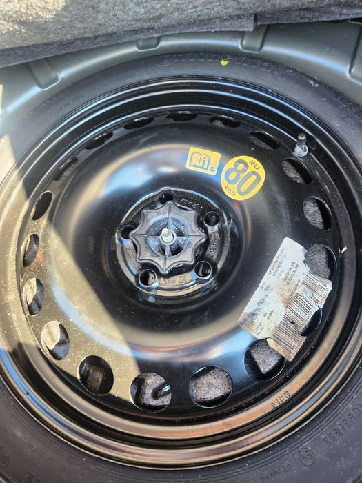 Roată rezerva slim cu tot chitul pentru gama  opel astra