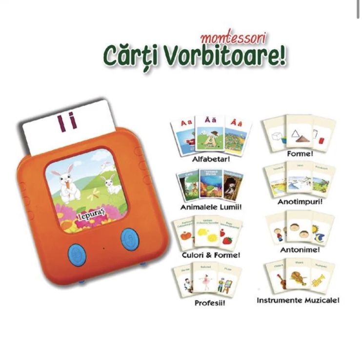 Set 4 jucarii si carti