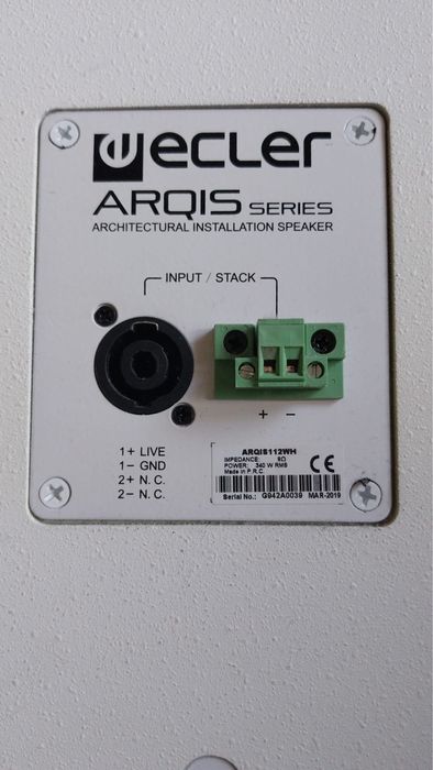 Boxe Ecler ( bose dynacord ev jbl harman )