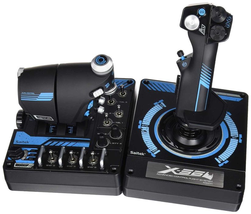 Logitech X56 HOTAS – Joystick + Throttle pentru Flight Simulator