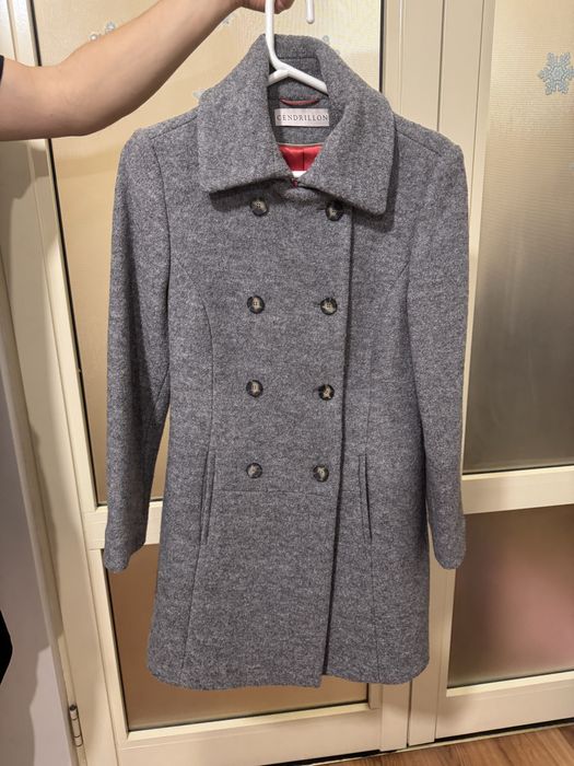 Дамско вълнено палто, размер S