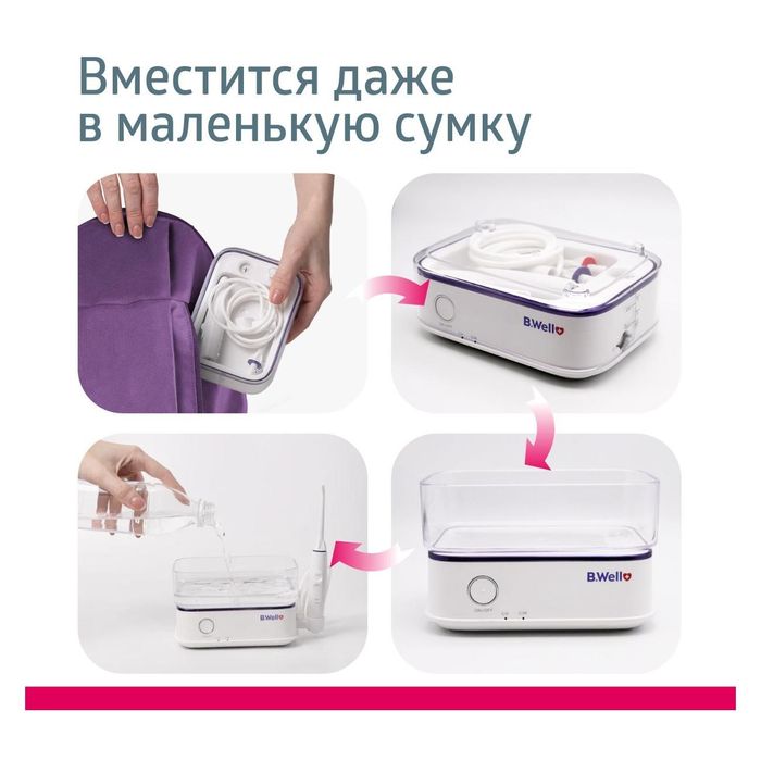 Ирригатор для полости рта B.well med-900
Стационарный