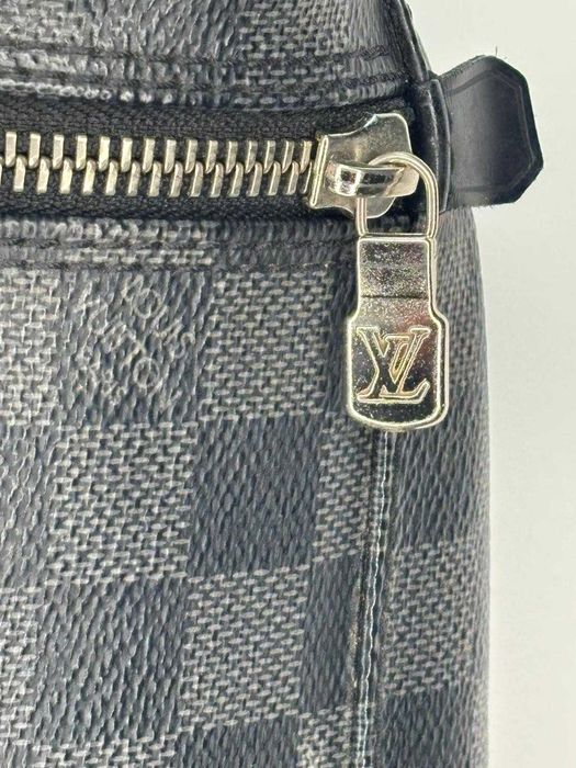 geantă originala de toaletă Louis Vuitton Damier Graphite