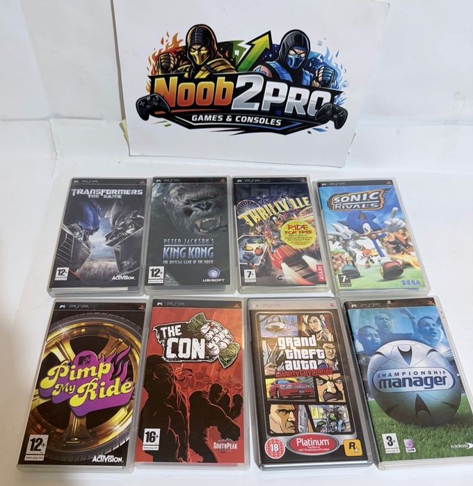 PSP игри комплект
