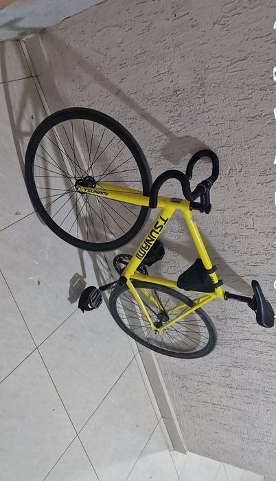 Фикс,Fixed gear, велосипед tsunami snm 100