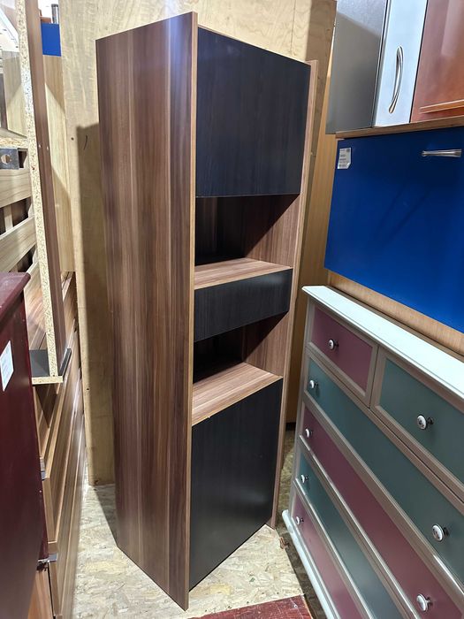 2 buc Dulap cu Usa si Sertar; Set din ansamblu biblioteca living