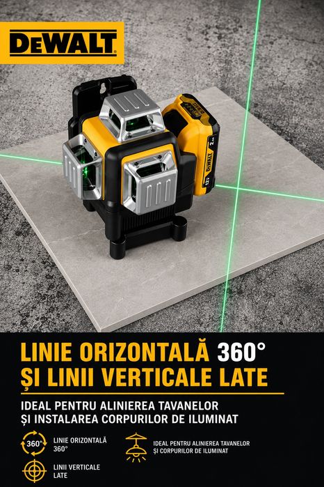Nivela laser 360°
