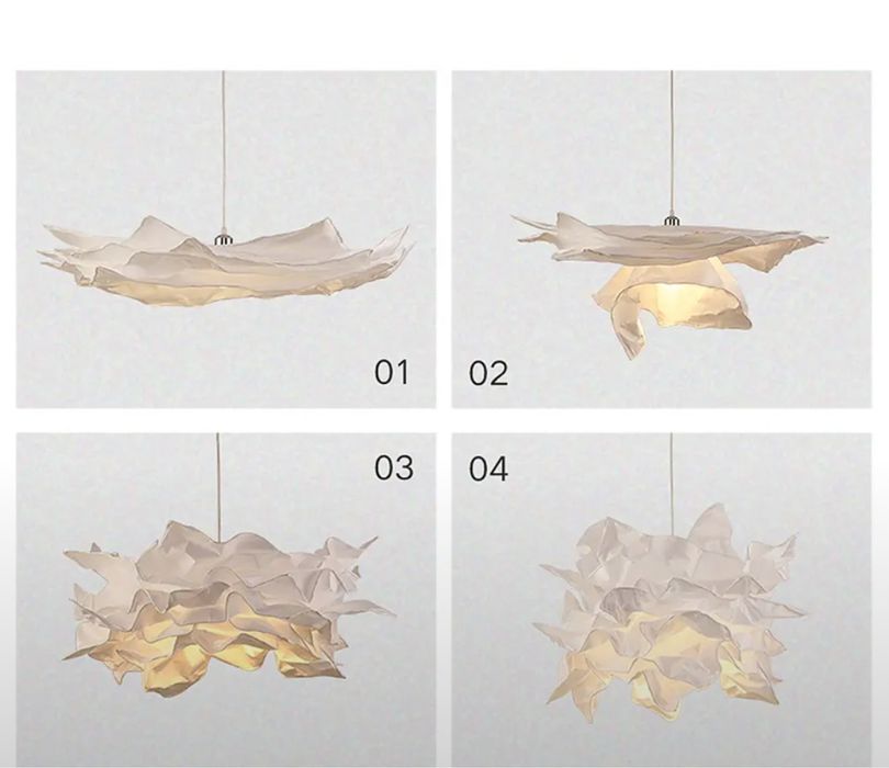 Люстра ввиде цветка трансформер