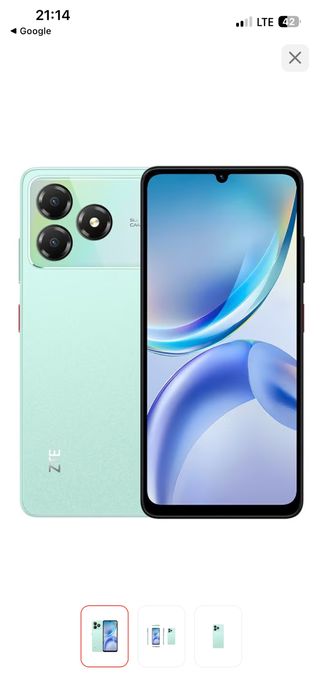 ZTE Blade A36 с памятью 64 ГБ.