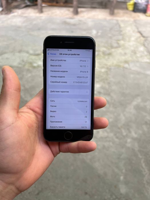 Iphone 8 ideal sotiladi