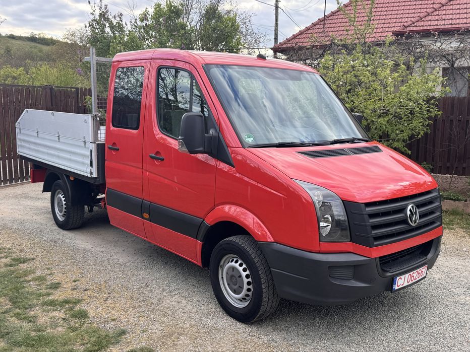 Volkwswagen crafter 2.0tdi -sprinter doka ac-clima - 7locuri -bena -