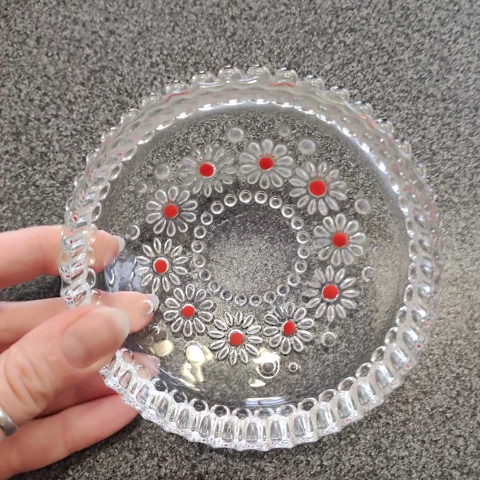 Винтидж синя чиния, купа Фабиола, 70-те г.