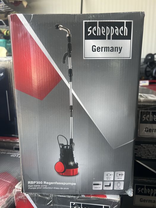 Градинска потапяща помпа /Бибо- чисто нова Scheppach DWP750 20000л/ч