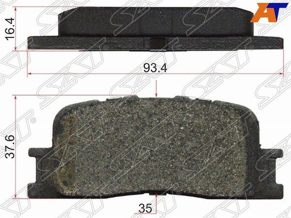 Колодки тормозные Toyota Camry