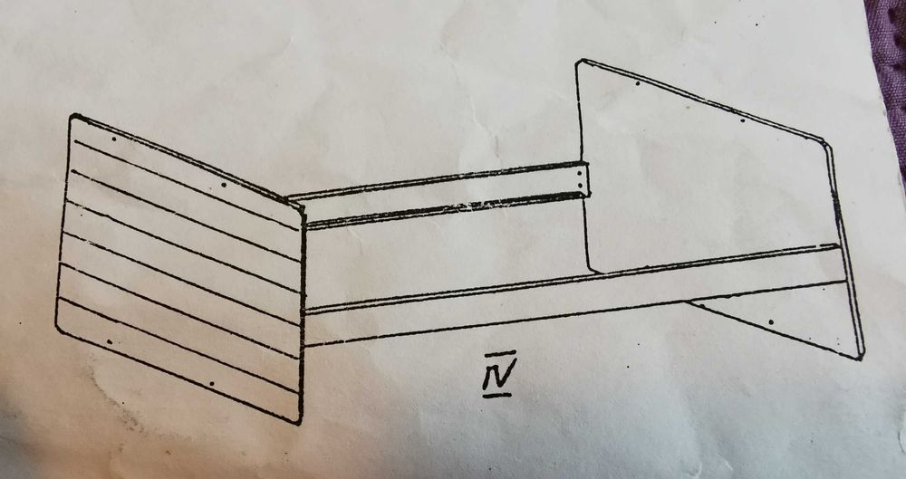 Дървена детска кошара/легло 2 в 1 (60/120 см. и 90/200 см.)