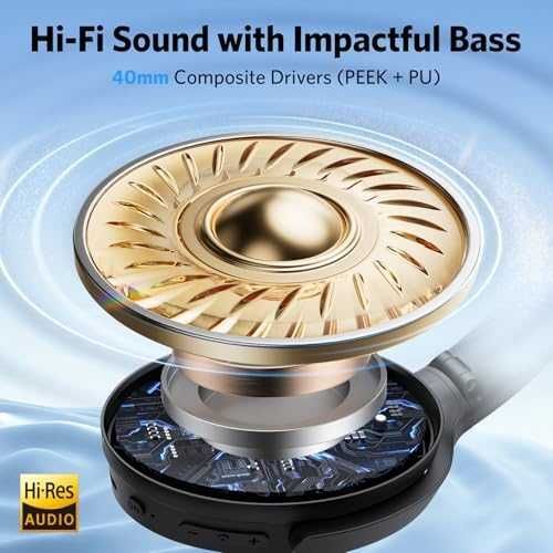 Нови Безжични слушалки ANC EarFun Wave Life Bluetooth 5.4 Hi-Res Bass