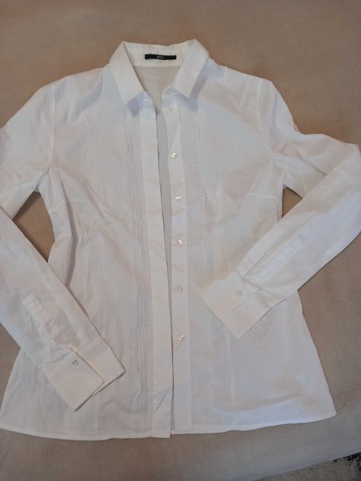 Дамска бяла риза Boss