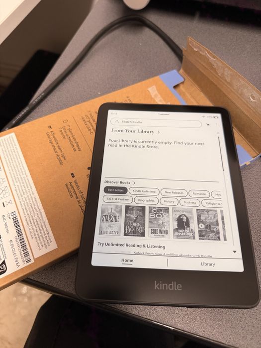 Amazon kindle 7” gen 12 2024 16gb nou desigilat doar pentru verificare
