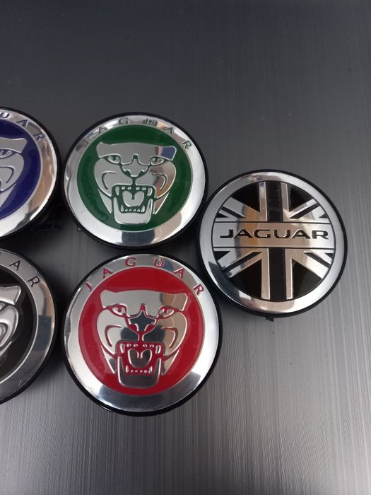 Jaguar- set 4 capace pentru jante aliaj