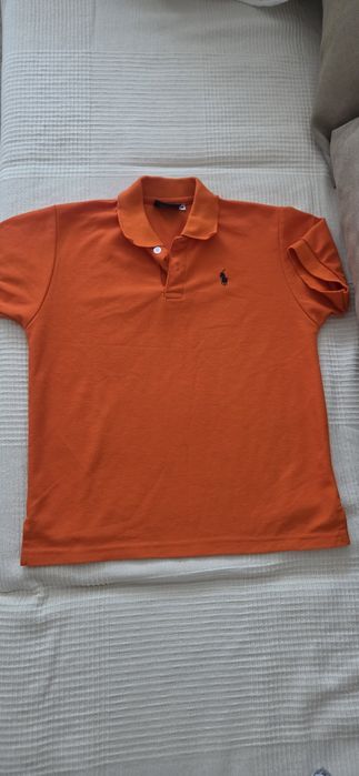 Tricou pentru baieti marca Polo Sport,marimea 14 ani portocaliu stare foarte buna