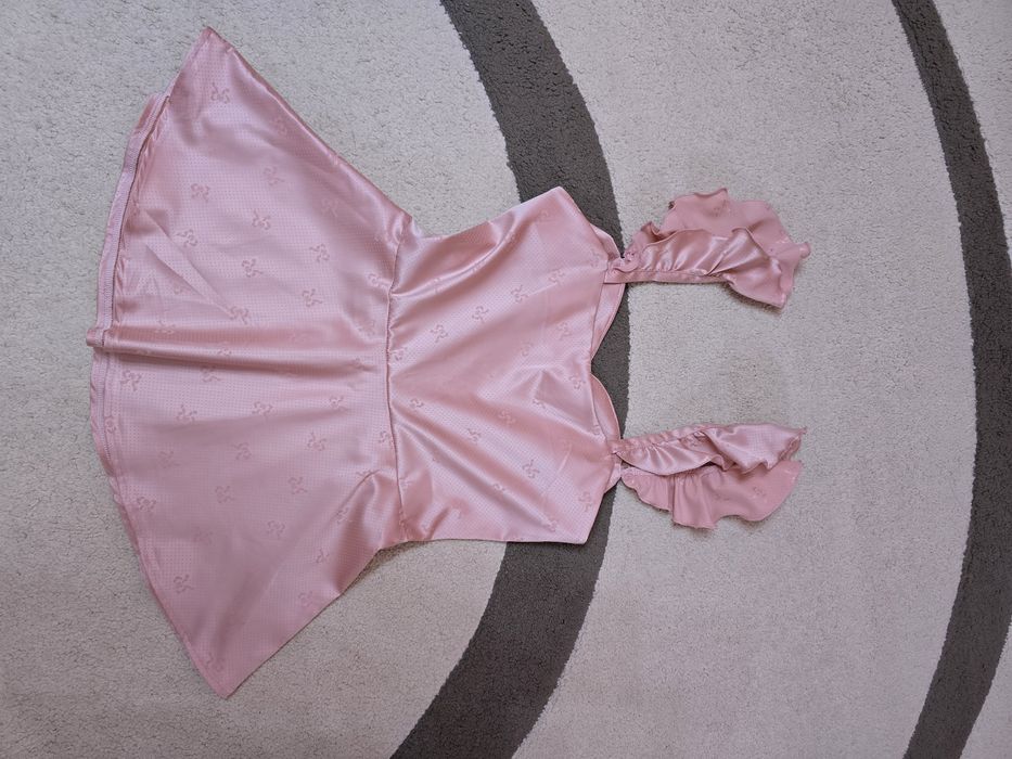 Бутиков розов топ-  размер S