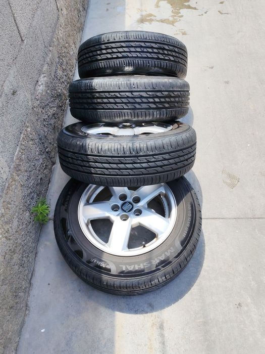 Летни гуми с алуминиеви джанти за Seat,Skoda,Volkswagen