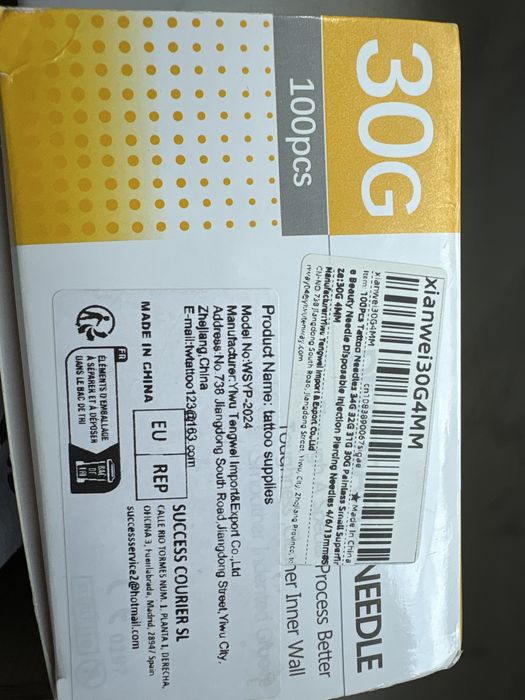 Ace mezoterapie 30 G de 4 mm