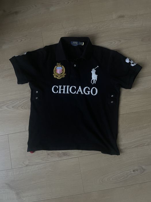 Polo Ralph Lauren X Chief Keef Chicago polo t shirt