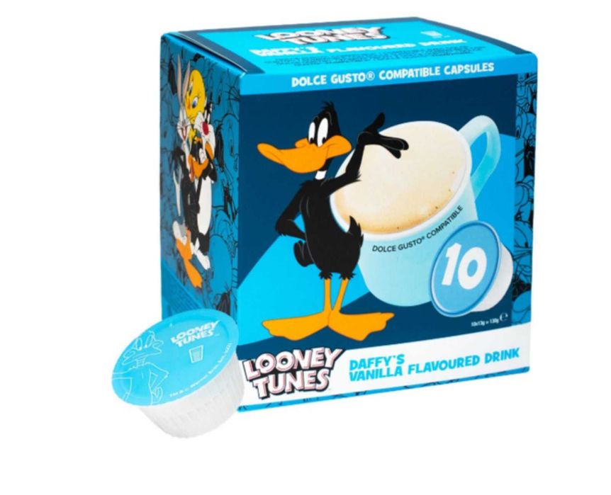 капсули мляко с различен вкус looney tunes за кафемашина dolce gusto