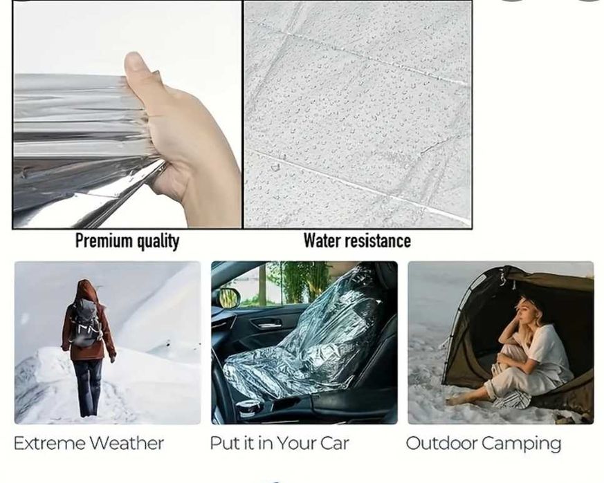 Термо одеяло за оцеляване