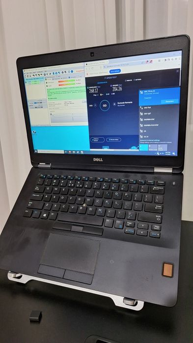 Laptop Dell E7470 16GB RAM i5-6300u 240GB SSD NFC SC taste luminate