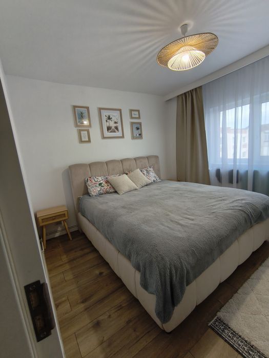 Vând apartament patru camere,Mioveni , renovat de la placă,liber