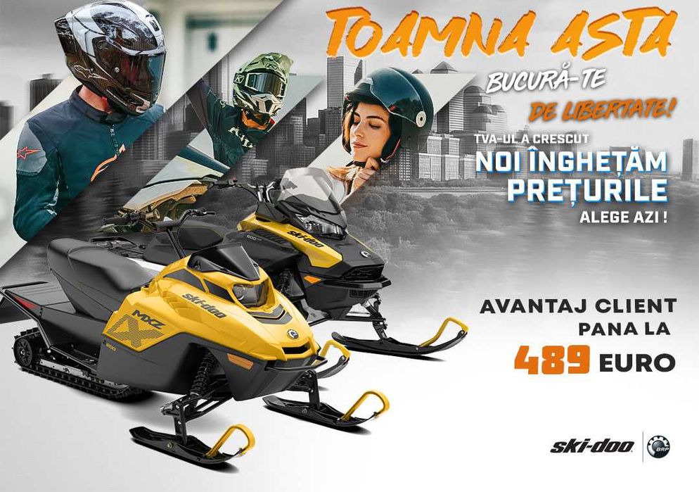 Snowmobile Ski-Doo (Finantare flexibila)