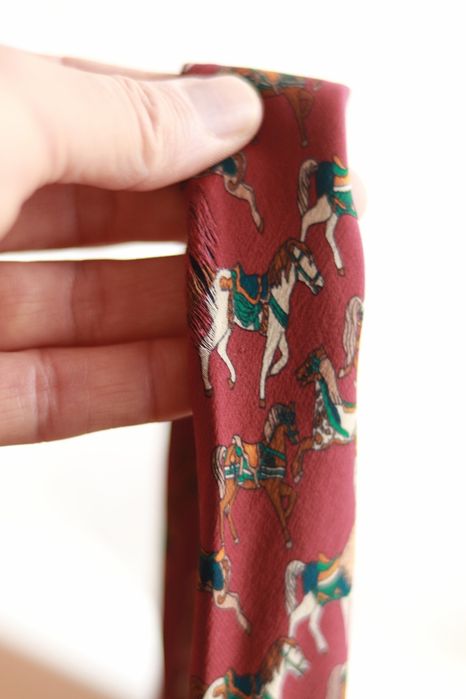 Lot cravate vintage din mătase naturală