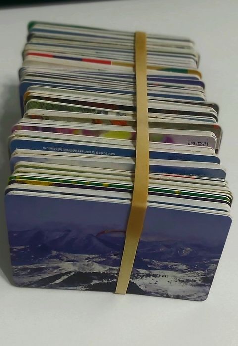 Colectie 144 cartele telefonice vechi