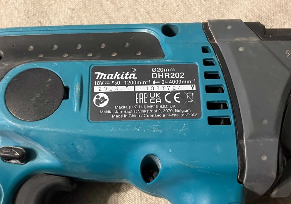 Makita DHR202 Rotopercutor SDS Plus 18V LXT